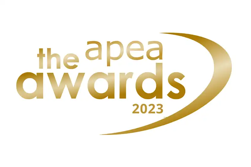 The APEA Awards 2023 Logo.