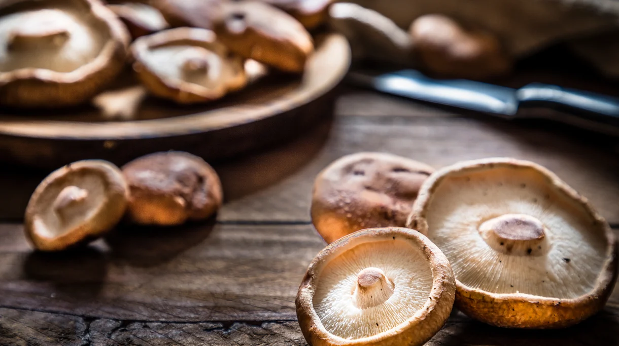 Fresh mushrooms as affordable nutrient dense superfood.