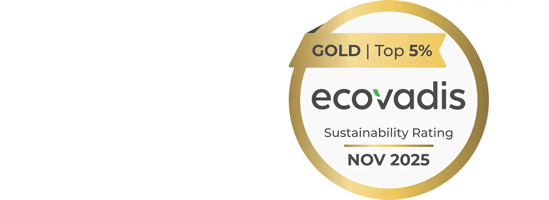 Certas Energy Awarded EcoVadis Gold Medal For Sustainability Performance